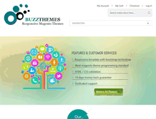 Tablet Screenshot of buzzthemes.com